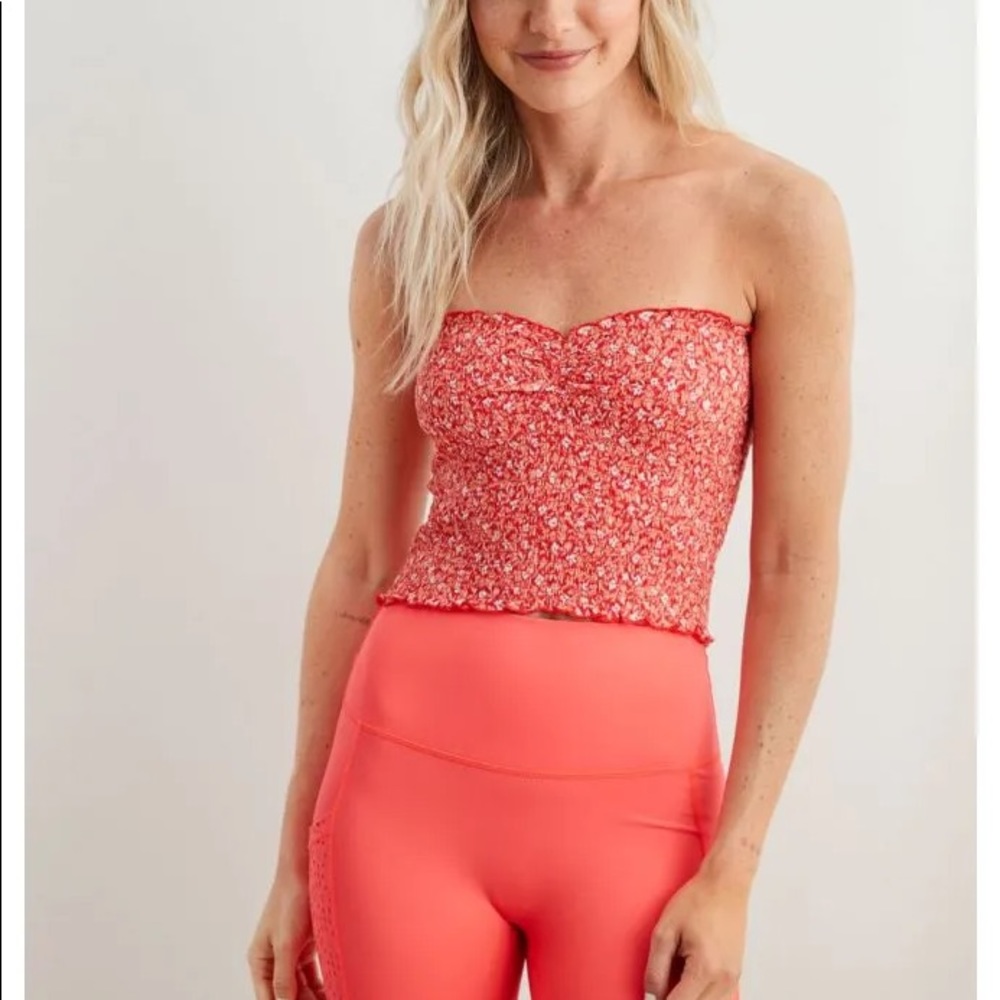 NWT Smocked Aerie Tube top